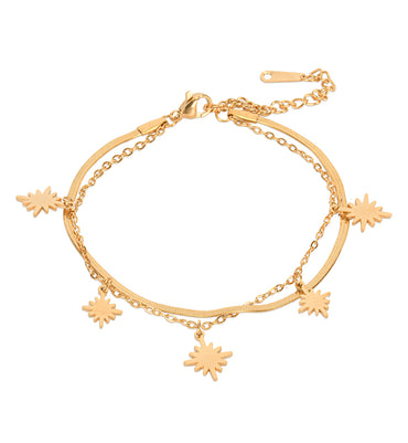 Sunburst Charm Bracelet