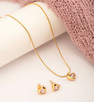 Heart Charm Jewelry Set