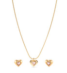 Heart Charm Jewelry Set