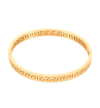 Classic Greek Key Bangle Bracelet