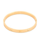 Elegant Crystal Studded Bangle Bracelet
